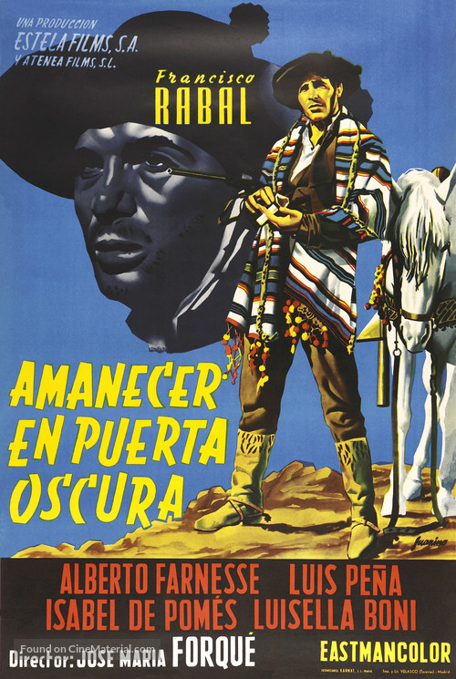 Amanecer en Puerta Oscura - Spanish Movie Poster