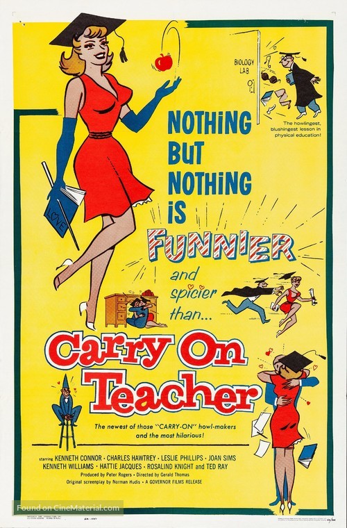 Carry on Teacher - Movie Poster