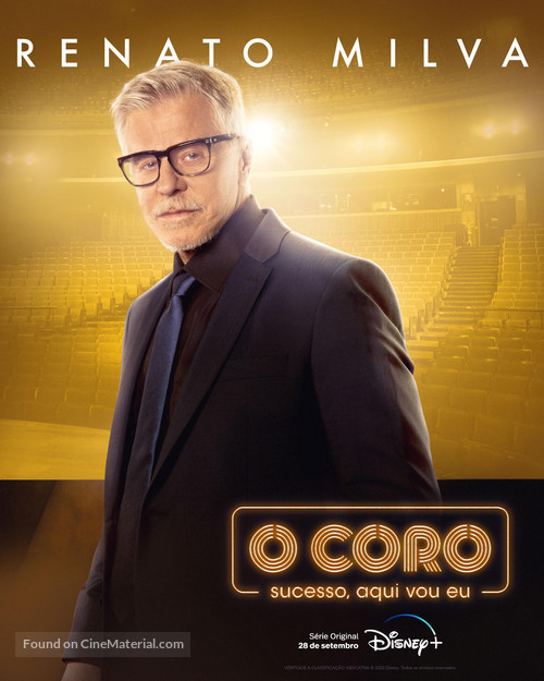 &quot;O Coro: Sucesso Aqui Vou Eu&quot; - Brazilian Movie Poster