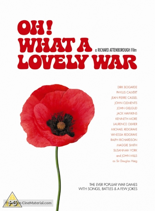 Oh! What a Lovely War - British DVD movie cover