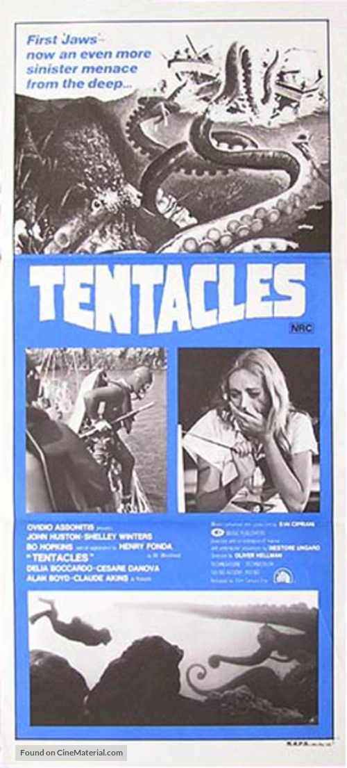Tentacoli - Australian Movie Poster