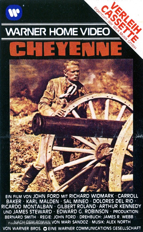 Cheyenne Autumn - German Movie Cover