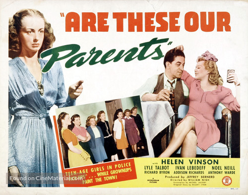 Are These Our Parents? - Movie Poster