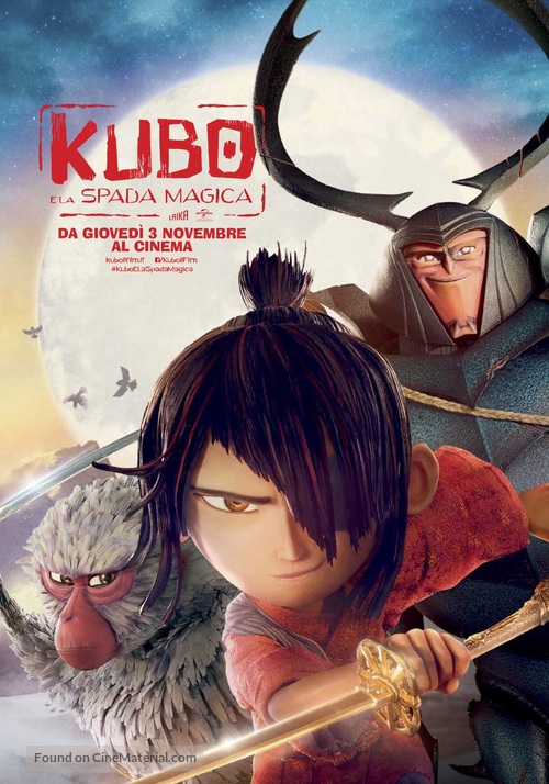 Kubo and the Two Strings - Italian Movie Poster