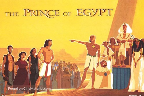 The Prince of Egypt - British Movie Poster