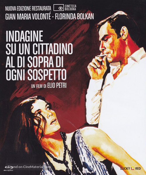 Indagine su un cittadino al di sopra di ogni sospetto - Italian Movie Cover