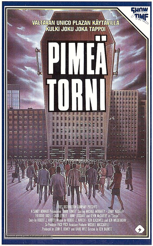 Dark Tower - Finnish VHS movie cover