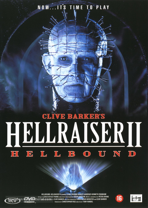 Hellbound: Hellraiser II - Dutch DVD movie cover