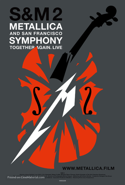 Metallica &amp; San Francisco Symphony - S&amp;M2 - Movie Poster