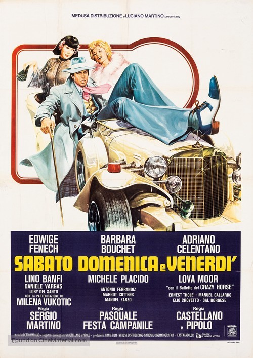 Sabato, domenica e venerd&igrave; - Italian Movie Poster