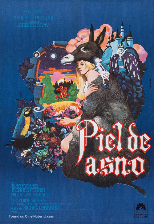 Peau d&#039;&acirc;ne - Spanish Movie Poster