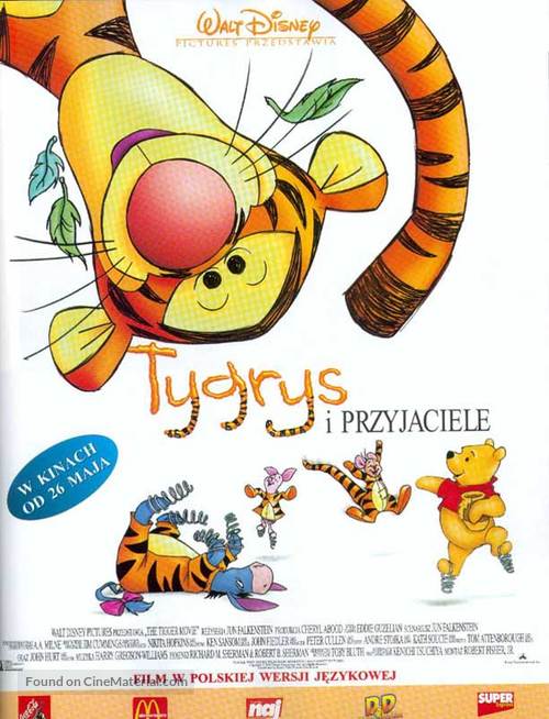 The Tigger Movie - Polish Movie Poster