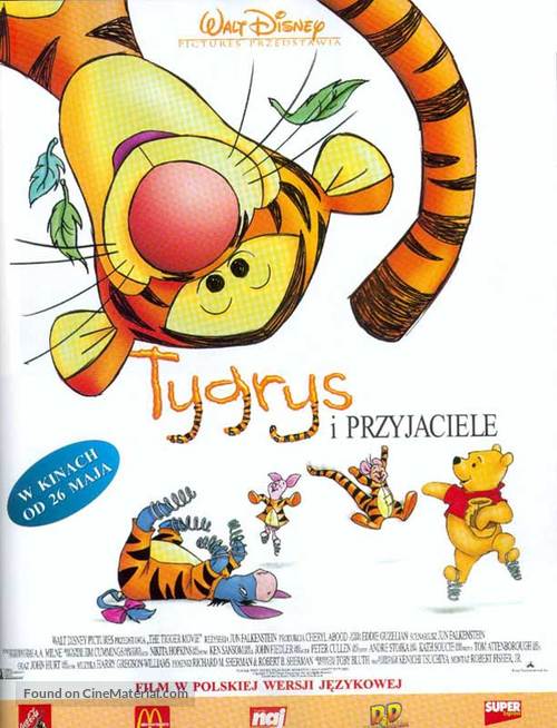 The Tigger Movie - Polish Movie Poster