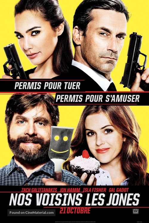 Keeping Up with the Joneses - Canadian Movie Poster