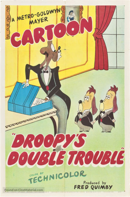 Droopy&#039;s Double Trouble - Movie Poster