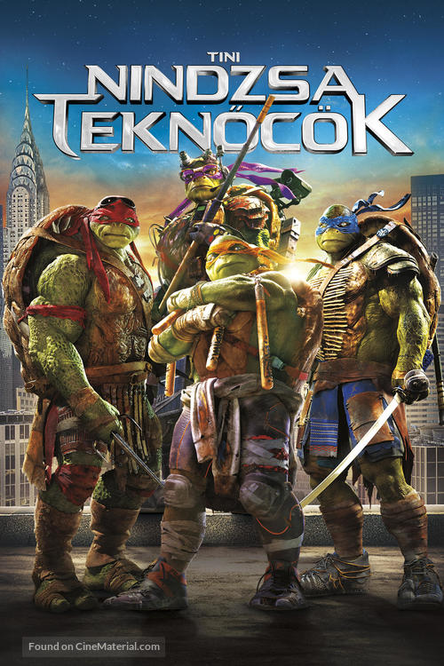 Teenage Mutant Ninja Turtles - Hungarian Movie Cover