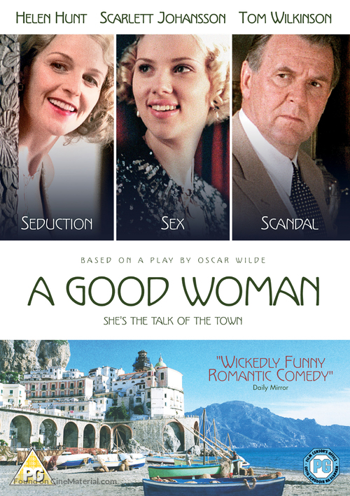A Good Woman - British DVD movie cover