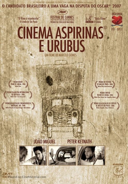 Cinema, Aspirinas e Urubus - Brazilian Movie Poster