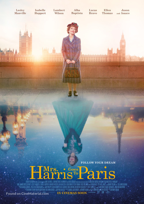 Mrs. Harris Goes to Paris - British Movie Poster