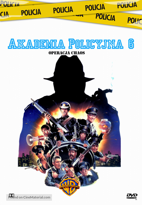 Police Academy 6: City Under Siege - Polish Movie Cover