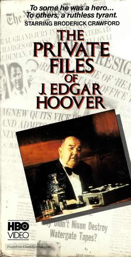 The Private Files of J. Edgar Hoover - Movie Cover