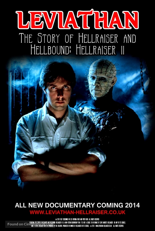 Leviathan: The Story of Hellraiser and Hellbound: Hellraiser II - British Movie Poster