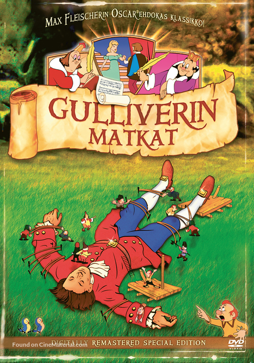 Gulliver&#039;s Travels - Finnish DVD movie cover