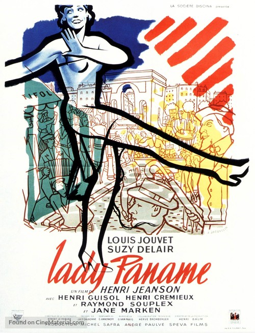 Lady Paname - French Movie Poster