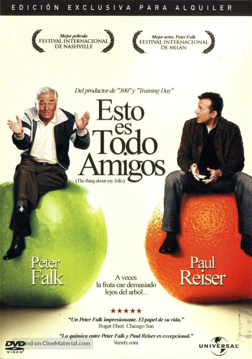 The Thing About My Folks - Spanish Movie Cover