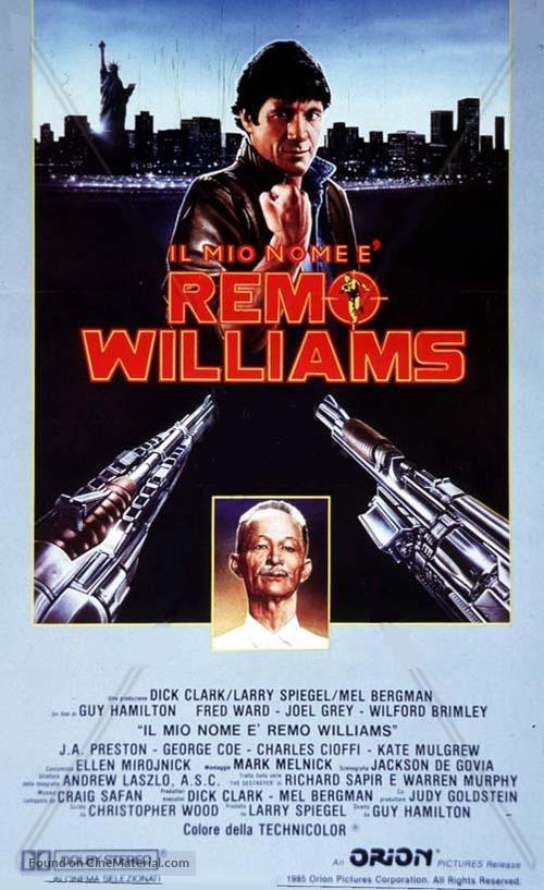 Remo Williams: The Adventure Begins - Italian VHS movie cover