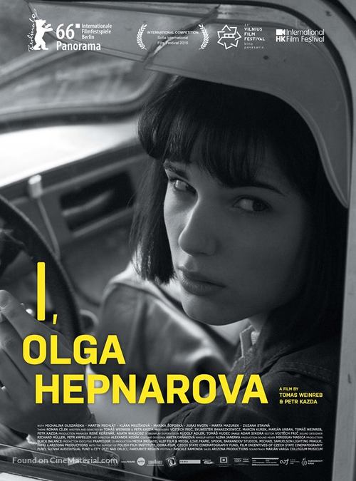 J&aacute;, Olga Hepnarov&aacute; - Czech Movie Poster