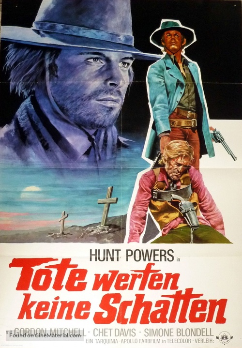 Inginocchiati straniero... I cadaveri non fanno ombra! - German Movie Poster