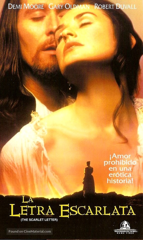 The Scarlet Letter - Argentinian Movie Cover