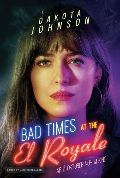 Bad Times at the El Royale - German Movie Poster