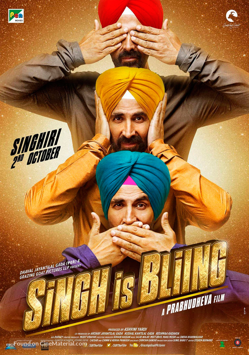 Singh Is Bling - Indian Movie Poster