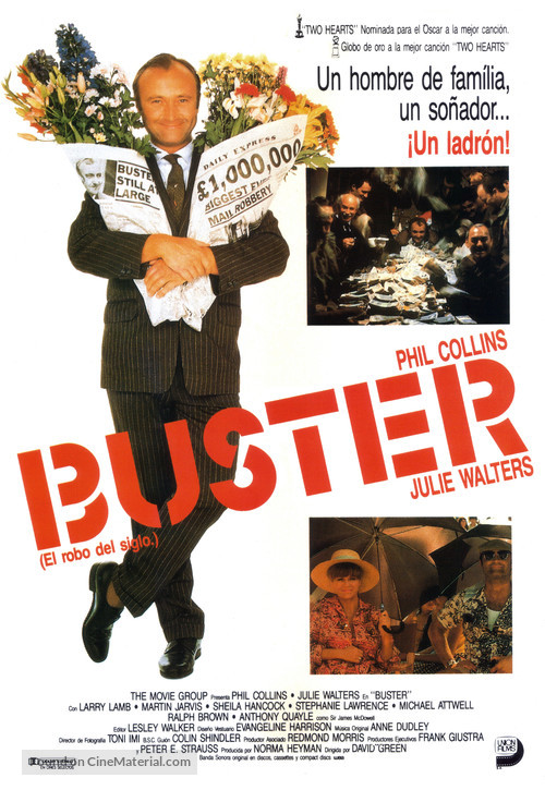 Buster - Spanish Movie Poster