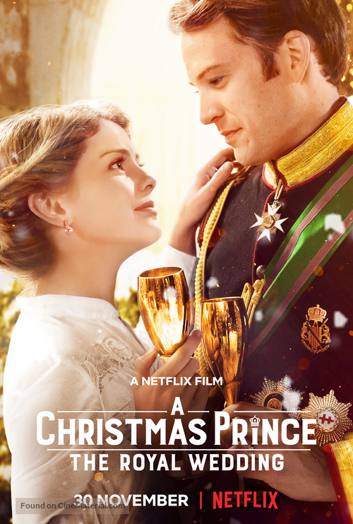 A Christmas Prince: The Royal Wedding - British Movie Poster