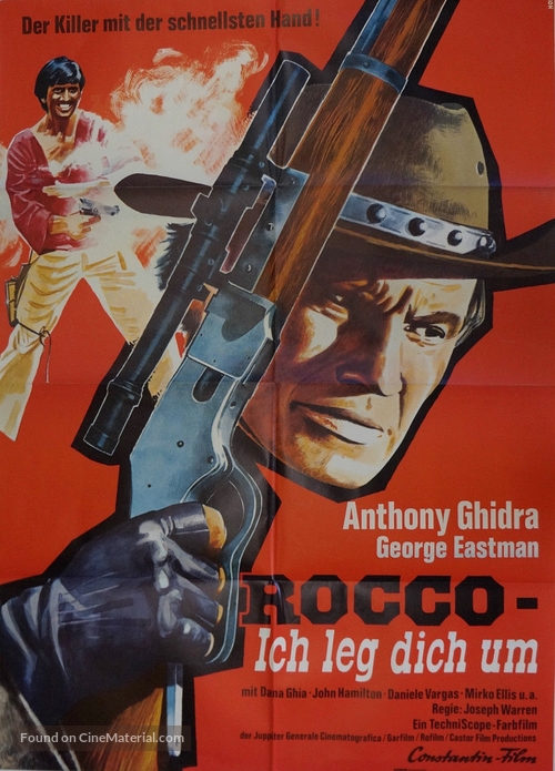 L&#039;ultimo killer - German Movie Poster