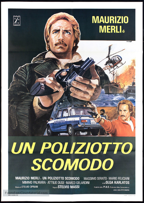 Un poliziotto scomodo - Italian Movie Poster