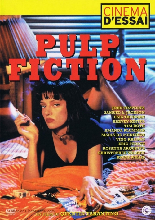 Pulp Fiction - Italian DVD movie cover