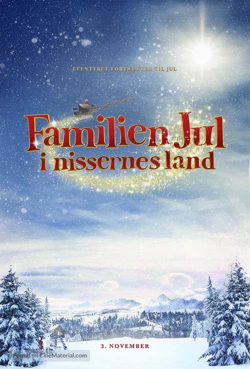 Familien Jul: i nissernes land - Danish Movie Poster