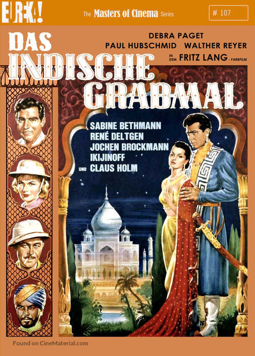 Das iIndische Grabmal - German DVD movie cover