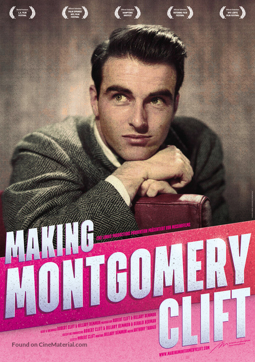 Making Montgomery Clift - German Movie Poster