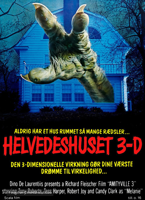 Amityville 3-D - Danish Movie Poster