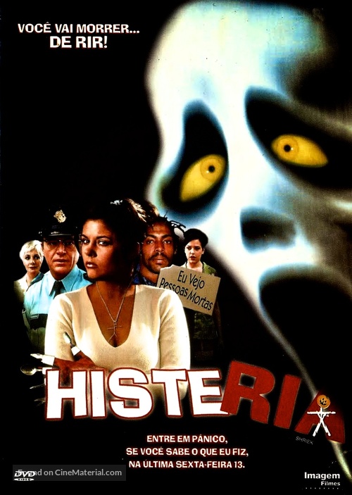 Shriek If You Know What I Did Last Friday The Thirteenth - Brazilian DVD movie cover