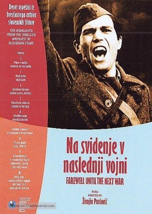 Nasvidenje v naslednji vojni - Slovenian Movie Cover