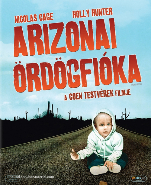 Raising Arizona - Hungarian Blu-Ray movie cover