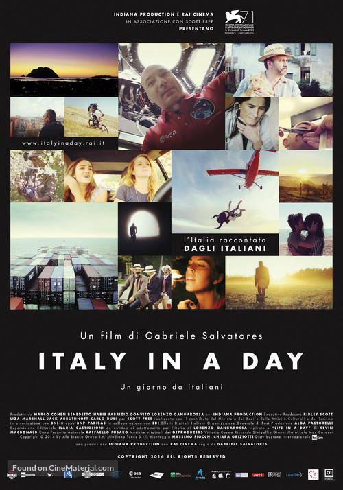 Italy in a Day - Italian Movie Poster