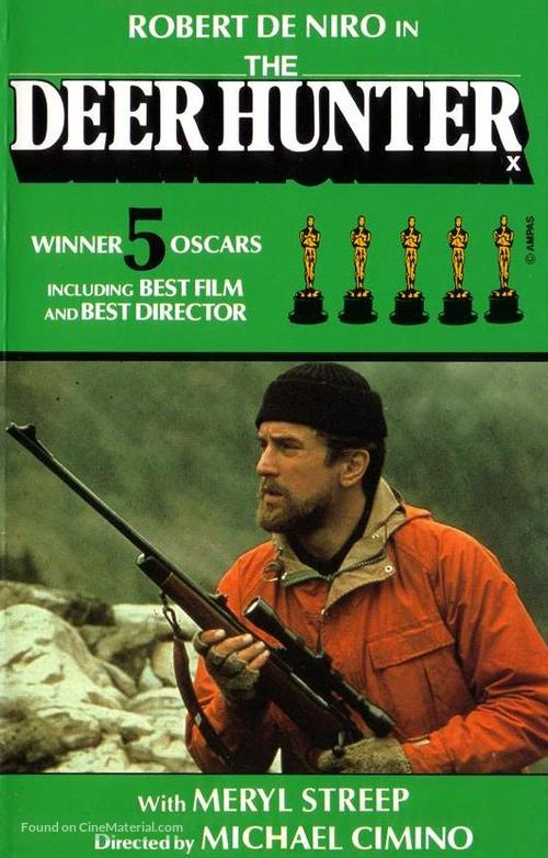 The Deer Hunter - VHS movie cover