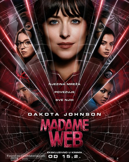 Madame Web - Croatian Movie Poster